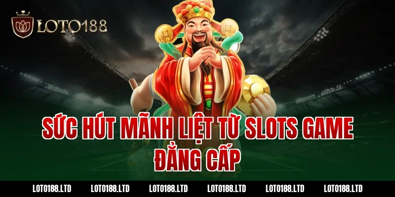 Sức hút mãnh liệt từ Slots Game đẳng cấp tại Loto188