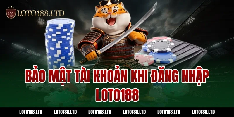 Bảo mật tài khoản khi đăng nhập Loto188